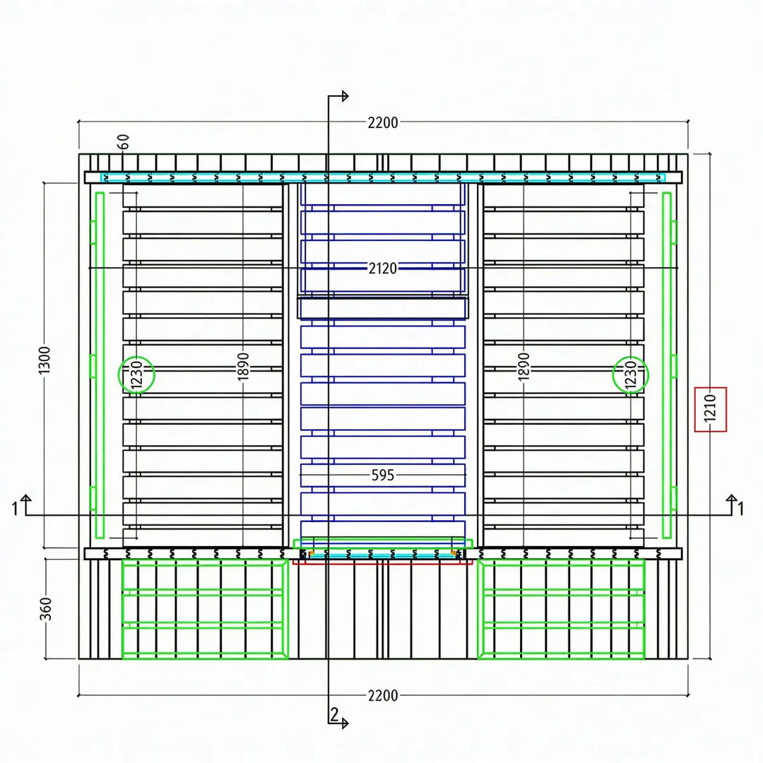 Helsinki Finnish Barrel Sauna with Terrace and WiFi Heater - Finnish Sauna Builders