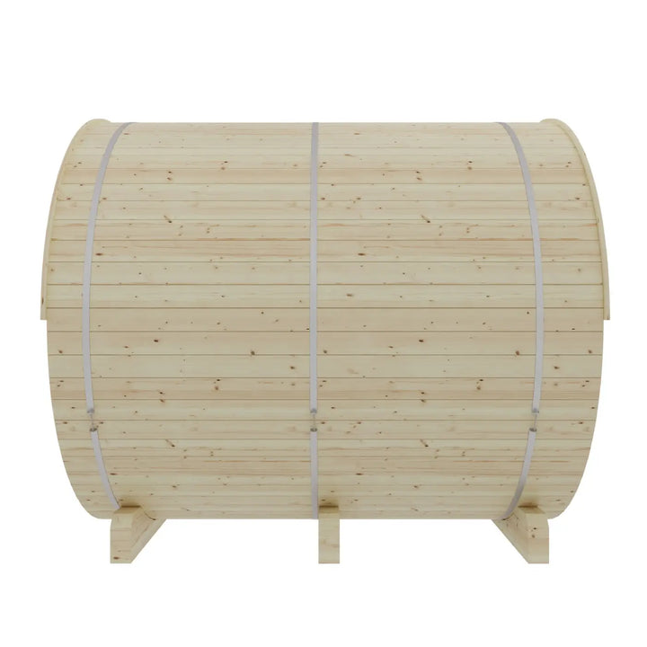 Tampere Finnish Barrel Sauna with WiFi Heater - Finnish Sauna Builders