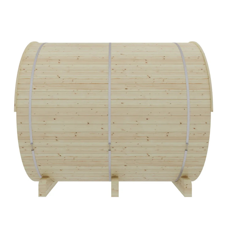 Vassa Finnish Barrel Sauna with WiFi Heater - Finnish Sauna Builders