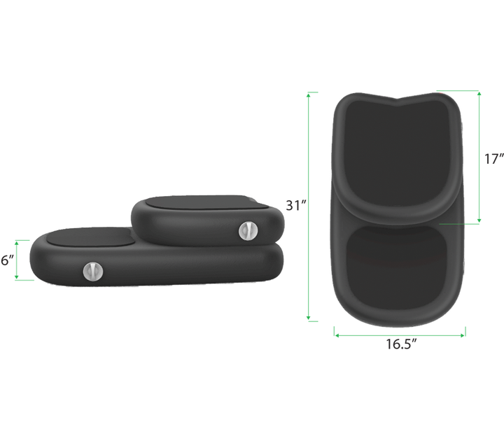 RevX Inflatable Barrel with Inflatable Steps